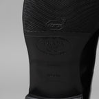 PRADA プラダ / パンチング レザー ダービーシューズ / size 6 (25cm) BLACK