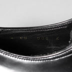 PRADA プラダ / パンチング レザー ダービーシューズ / size 6 (25cm) BLACK