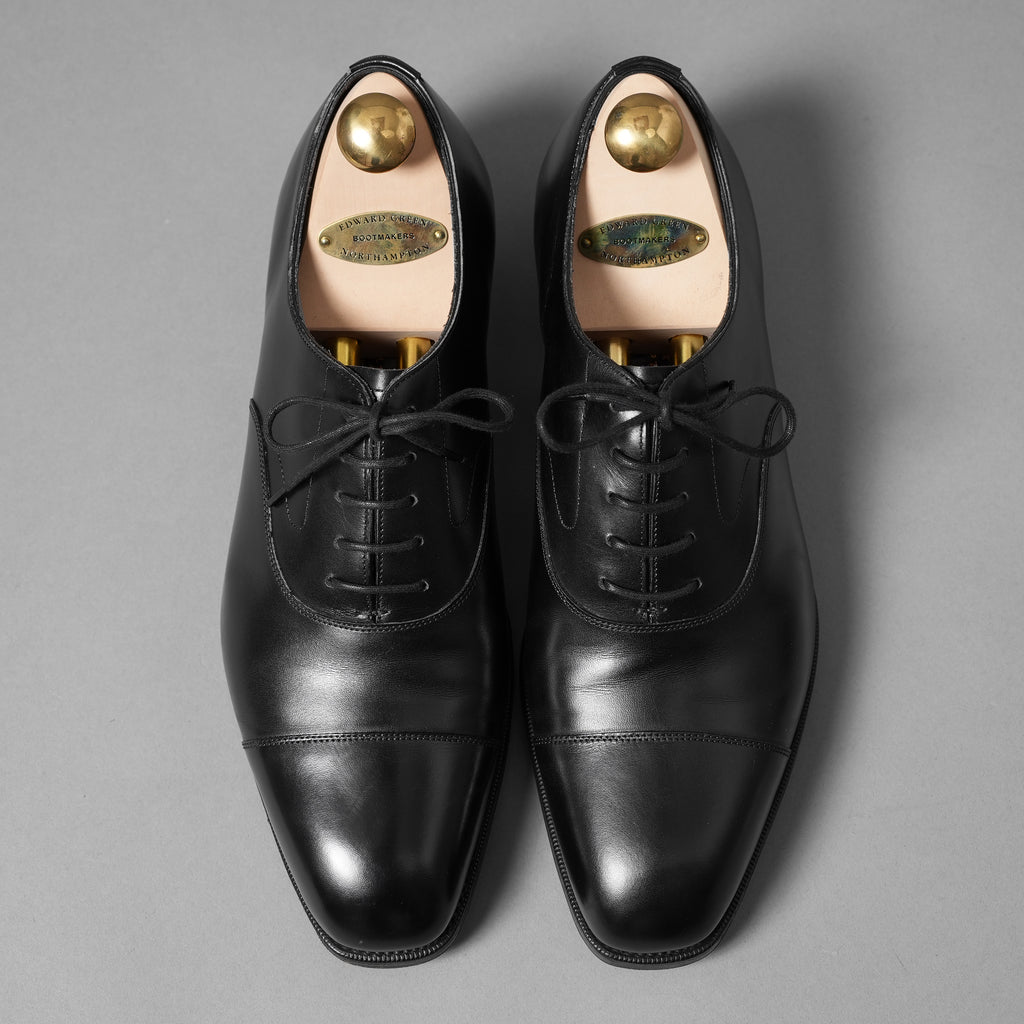 EDWARD GREEN エドワードグリーン / 美品 CHELSEAチェルシー / E888 ラスト / ドレスシューズ / size 7.5 (26cm) BLACK 短靴