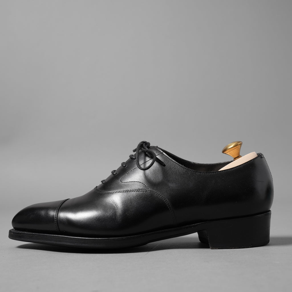EDWARD GREEN エドワードグリーン / 美品 CHELSEAチェルシー / E888 ラスト / ドレスシューズ / size 7.5 (26cm) BLACK 短靴