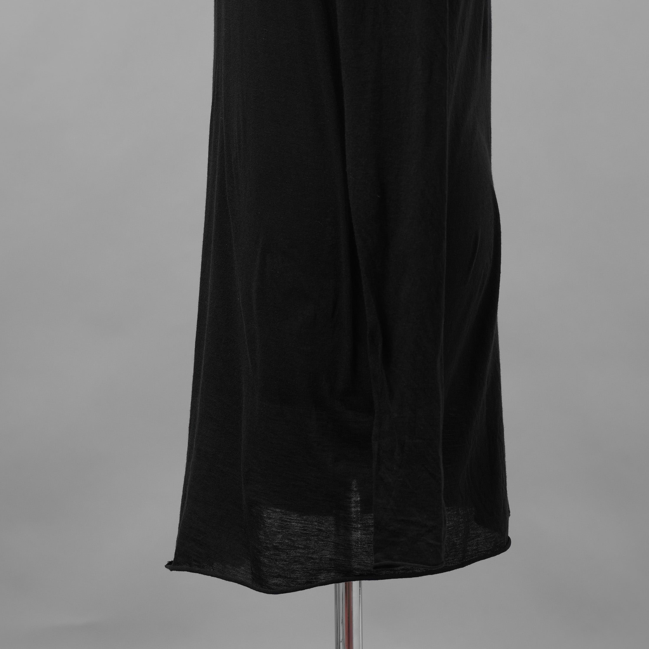 BORIS BIDJAN SABERI ボリスビジャンサベリ / 美品 LS1.5 コットン ロングスリーブシャツ 長袖Tシャツ / size S 程度  (BLACK)