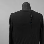 BORIS BIDJAN SABERI ボリスビジャンサベリ / 美品 LS1.5 コットン ロングスリーブシャツ 長袖Tシャツ / size S 程度  (BLACK)
