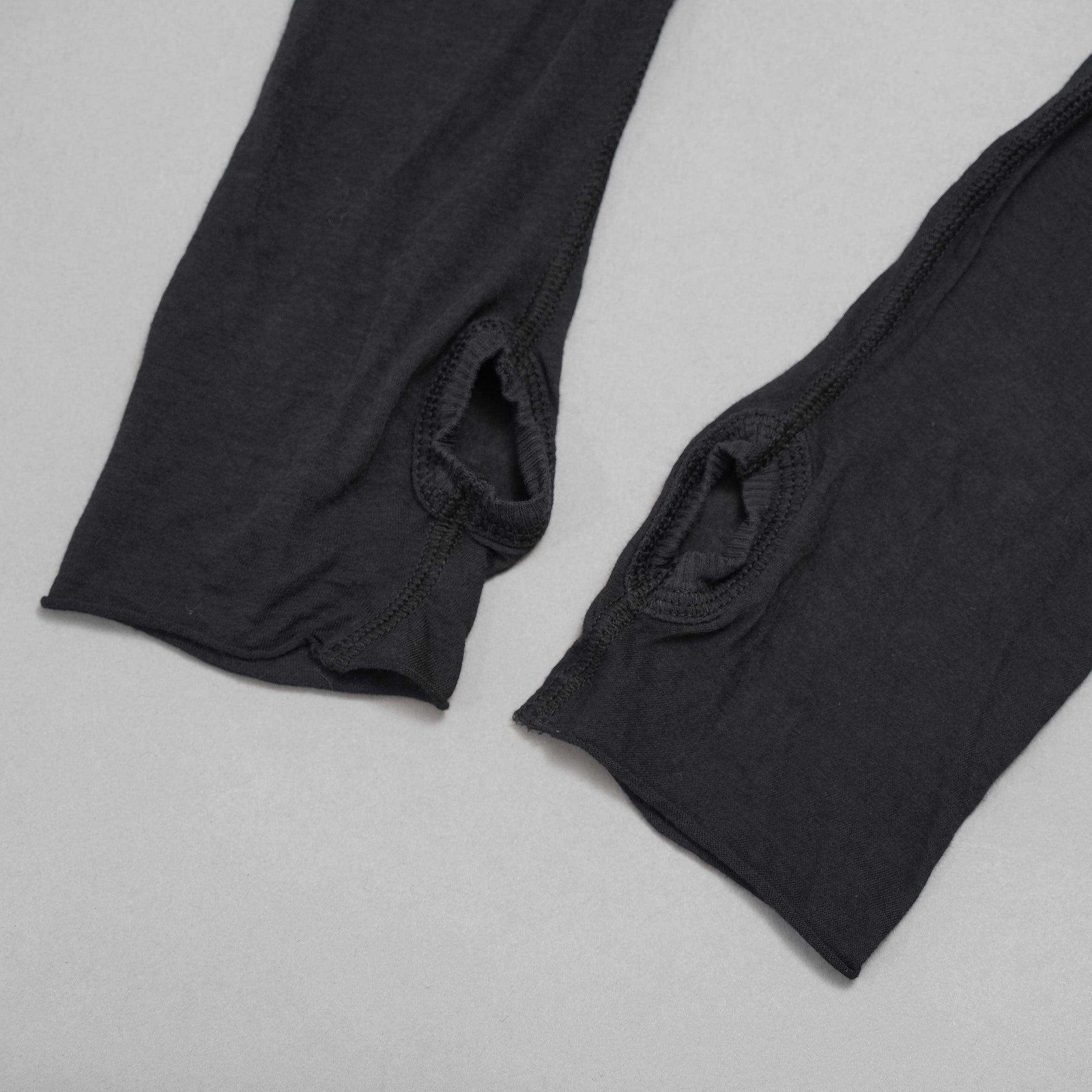 BORIS BIDJAN SABERI ボリスビジャンサベリ / 美品 LS1.5 コットン ロングスリーブシャツ 長袖Tシャツ / size S 程度  (BLACK)