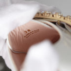 Roger Vivier ロジェ ヴィヴィエ / 美品 22SS Viv' Go-Thick ヴィヴ ゴー シック ストラス バックル パテントレザー ローファー 厚底 シューズ / size 36 (23cm) WHITE レディース