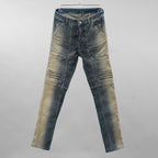Rick Owens DRKSHDW リックオウエンス ダークシャドウ / 美品 23SS Easy Nagakin Joggers Mineral Pearl Degrade パンツ / DU01C6360-SDMPDE / size S (INDIGO)