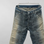 Rick Owens DRKSHDW リックオウエンス ダークシャドウ / 美品 23SS Easy Nagakin Joggers Mineral Pearl Degrade パンツ / DU01C6360-SDMPDE / size S (INDIGO)