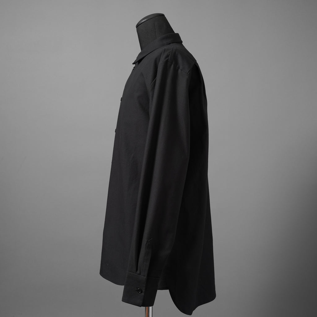 eofm イオフム / 長袖シャツ / size M (BLACK)