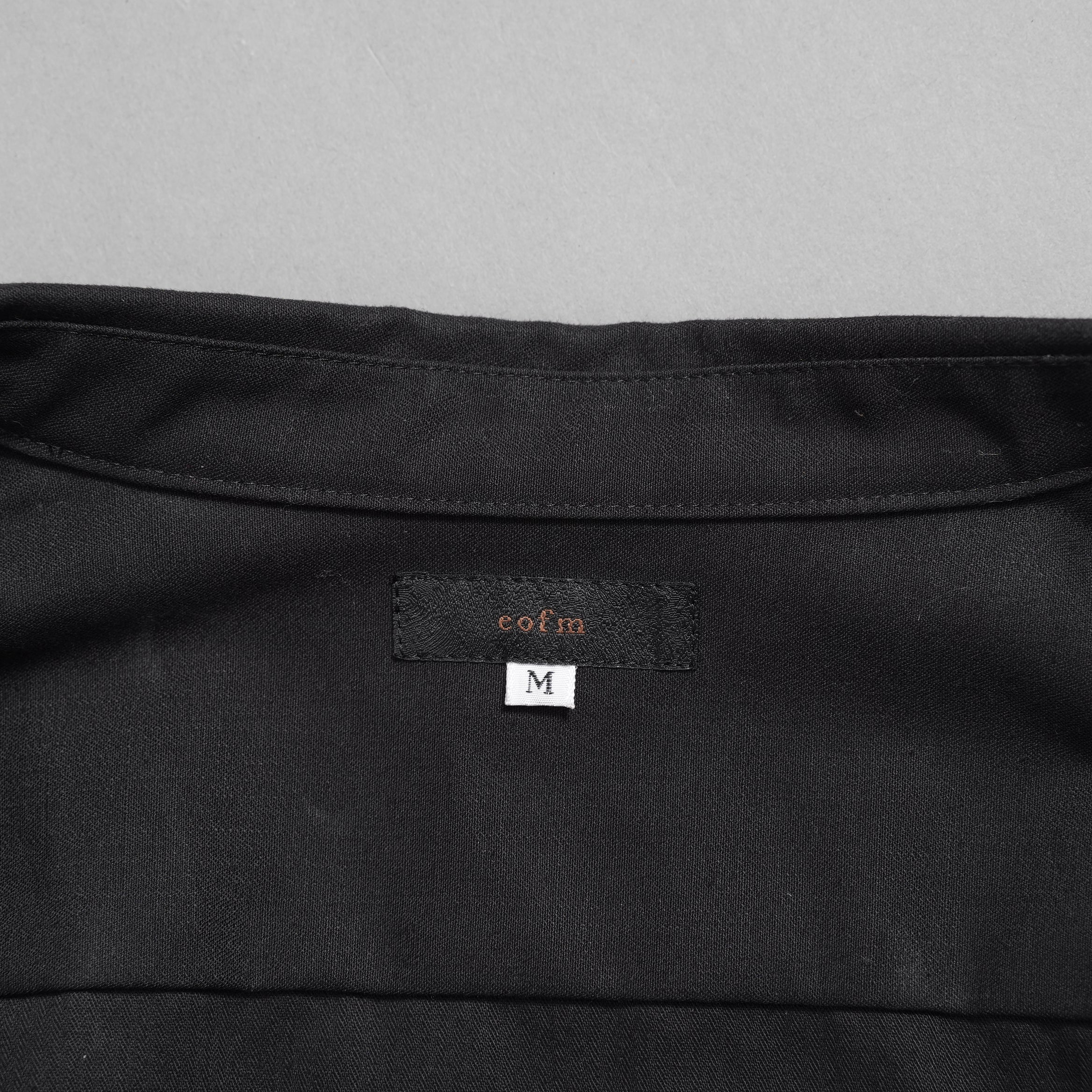 eofm イオフム / 長袖シャツ / size M (BLACK)