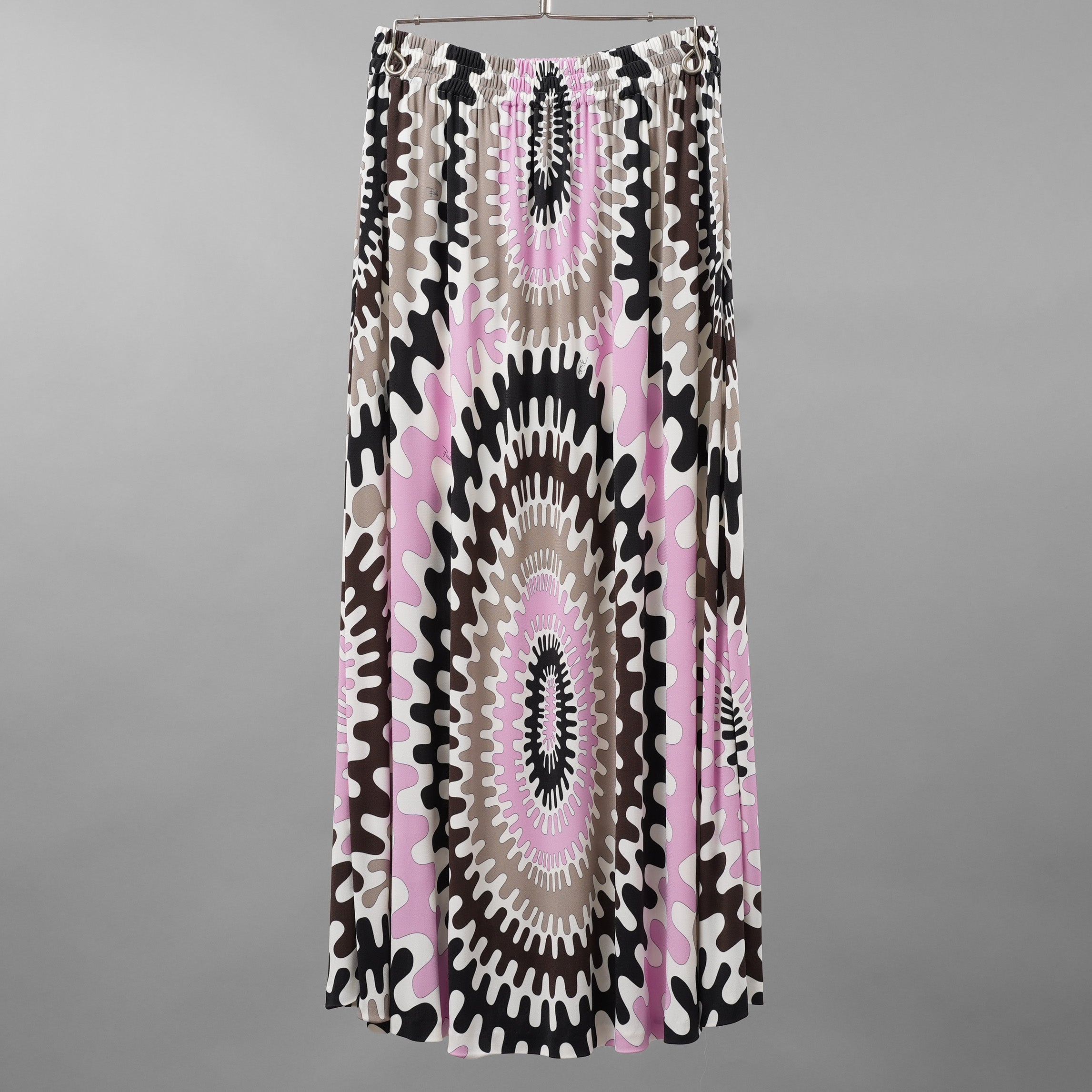 EMILIO PUCCI エミリオプッチ / 17AW プッチ柄 ロングスカート / 72JW04 / size 36 (MULTICOLOR) レディース