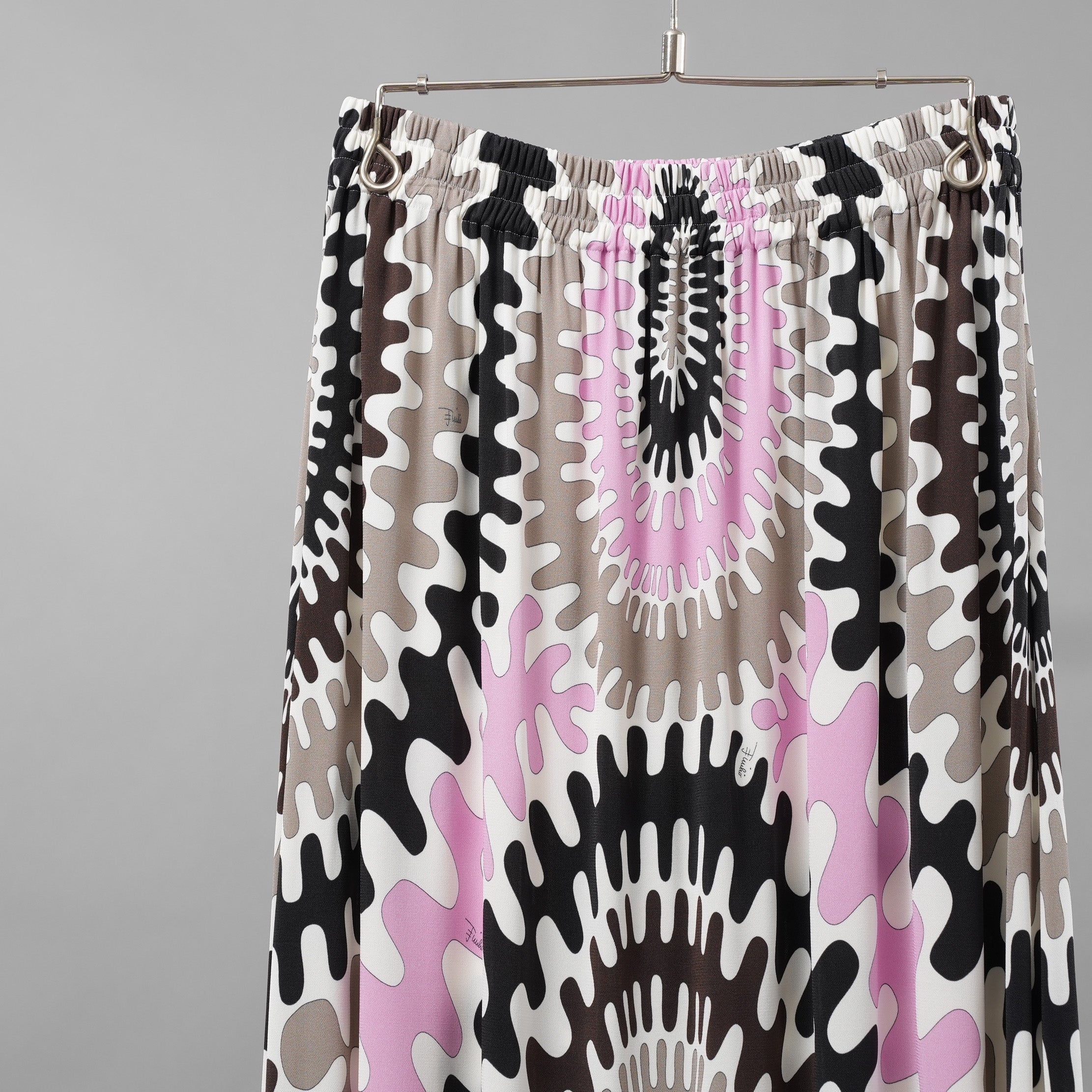 EMILIO PUCCI エミリオプッチ / 17AW プッチ柄 ロングスカート / 72JW04 / size 36 (MULTICOLOR) レディース