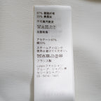 CELINE セリーヌ / 美品 エディ期 / フリル ブラウス / シルククレープ / 長袖シャツ / 2B114008D / size 36 (IVORY WHITE)