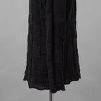 YUTA MATSUOKA ユウタ マツオカ / 25SS 和紙シルクニット プルオーバー 長袖ニット/ size 2 (BLACK)
