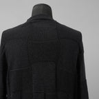 YUTA MATSUOKA ユウタ マツオカ / 25SS 和紙シルクニット プルオーバー 長袖ニット/ size 2 (BLACK)