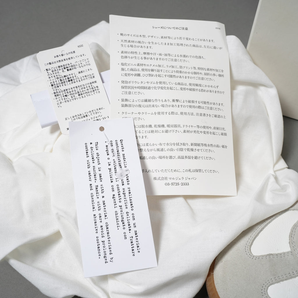 Maison Margiela メゾンマルジェラ / 美品 REPLICA レプリカ / レースアップ シューズ スニーカー / S58WS0109 P1895 / size42 (WHITE)
