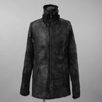 Leon Emanuel Blanck レオン エマニュエル ブランク / 美品 18AW FORCED STRAIGHTJACKET HEAVY CHORD with LATEX TREATMENT コーティング ジャケット / size 46  (BLACK)
