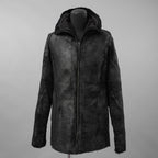 Leon Emanuel Blanck レオン エマニュエル ブランク / 美品 18AW FORCED STRAIGHTJACKET HEAVY CHORD with LATEX TREATMENT コーティング ジャケット / size 46  (BLACK)