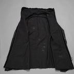 Leon Emanuel Blanck レオン エマニュエル ブランク / 美品 18AW FORCED STRAIGHTJACKET HEAVY CHORD with LATEX TREATMENT コーティング ジャケット / size 46  (BLACK)
