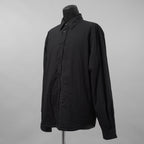 Ten c テンシー / 美品 24AW PADDED SHIRT / PIECE DYED COTTON/NYLON POPLIN パデッドシャツ ジャケット / 24CTCUS06299 / size 43 (BLACK)