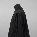 Ten c テンシー / 美品 24AW PADDED SHIRT / PIECE DYED COTTON/NYLON POPLIN パデッドシャツ ジャケット / 24CTCUS06299 / size 43 (BLACK)