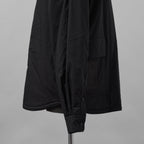 Ten c テンシー / 美品 24AW PADDED SHIRT / PIECE DYED COTTON/NYLON POPLIN パデッドシャツ ジャケット / 24CTCUS06299 / size 43 (BLACK)