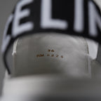 CELINE セリーヌ / 美品 トリオンフ STRAPPED WEDGE MULE W TRION 50 / ブロック ウェッジミュール / size 36 (23cm) WHITE /  厚底 シューズ