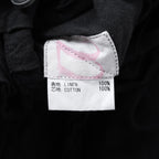 daska ダスカ / 美品 24SS daska× maktub コラボ別注 Pintuck Shirt (front open ver.) 長袖シャツ / size 22(M) BLACK
