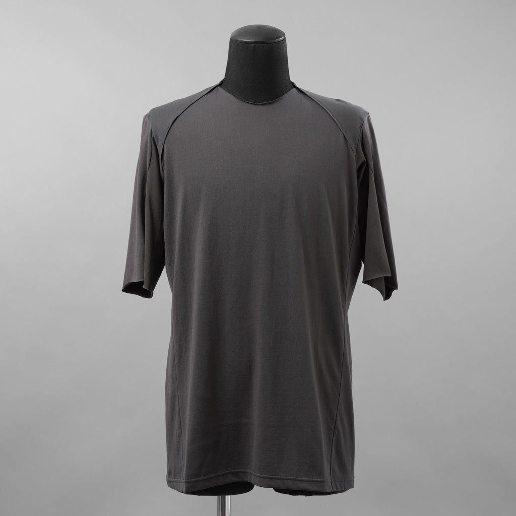 DEVOA デヴォア / 美品 23SS Half Sleeve Suvin Cotton Jersey 半袖Tシャツ / CSC-DSD1 / size 1 (CHARCORL)