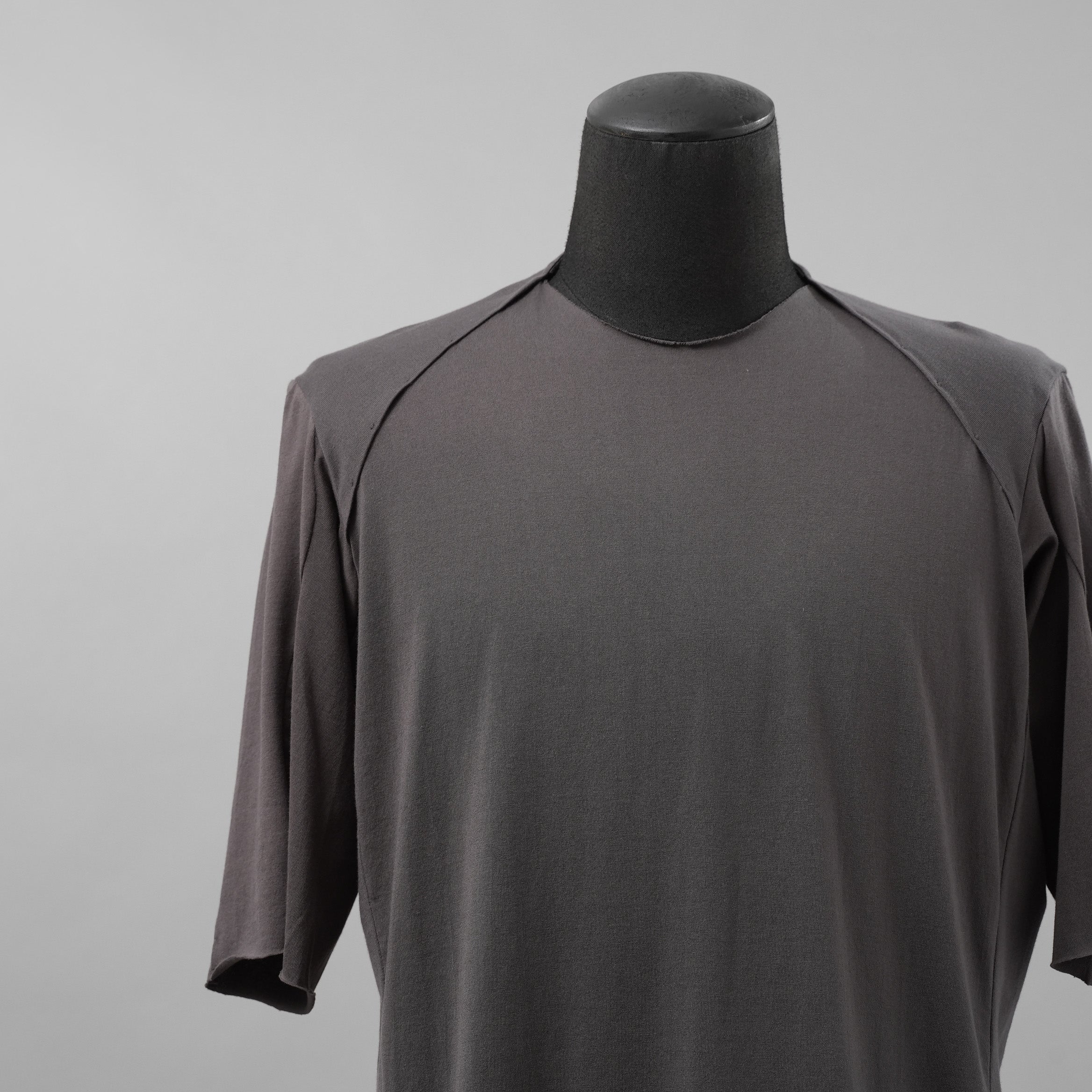 DEVOA デヴォア / 美品 23SS Half Sleeve Suvin Cotton Jersey 半袖Tシャツ / CSC-DSD1 / size 1 (CHARCORL)