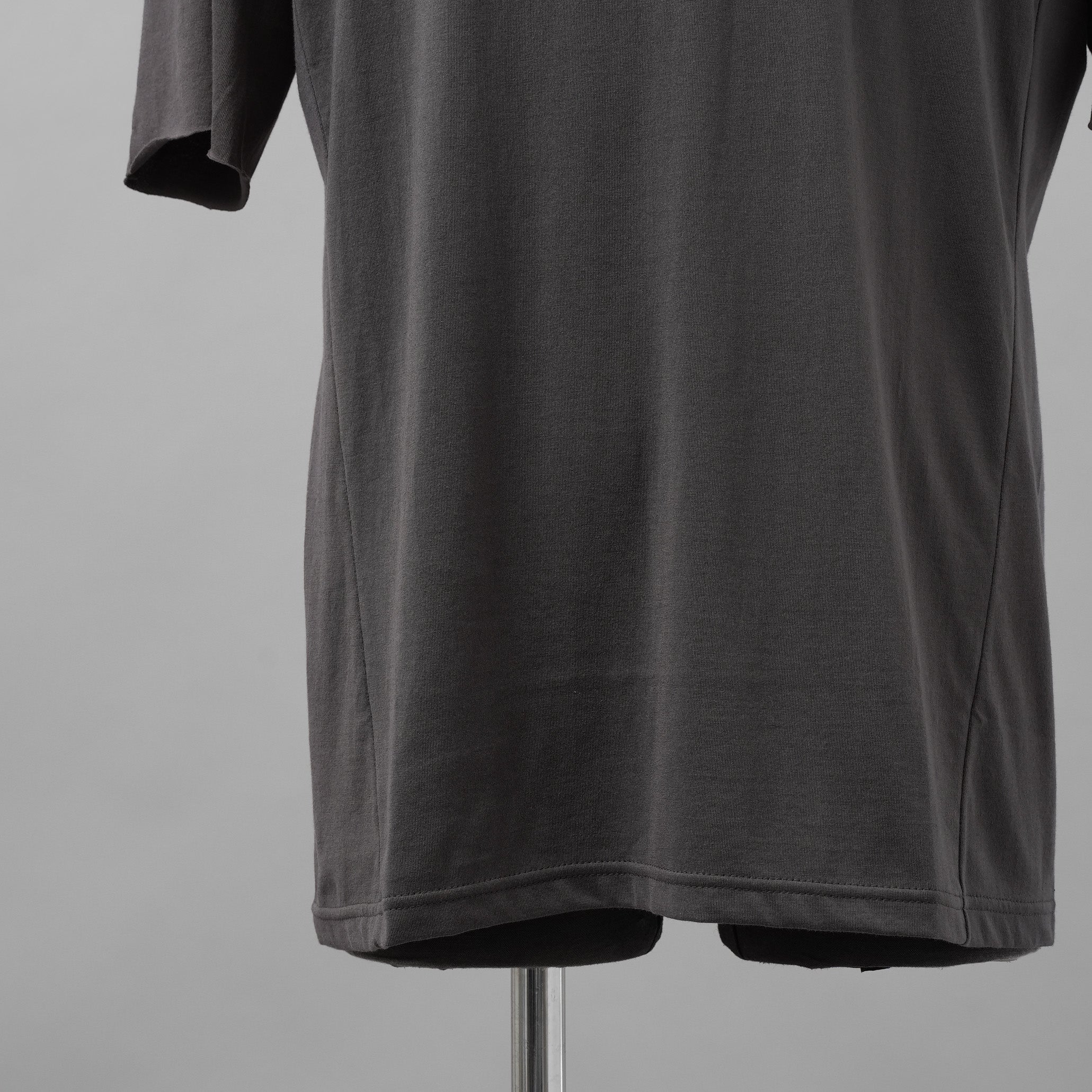 DEVOA デヴォア / 美品 23SS Half Sleeve Suvin Cotton Jersey 半袖Tシャツ / CSC-DSD1 / size 1 (CHARCORL)
