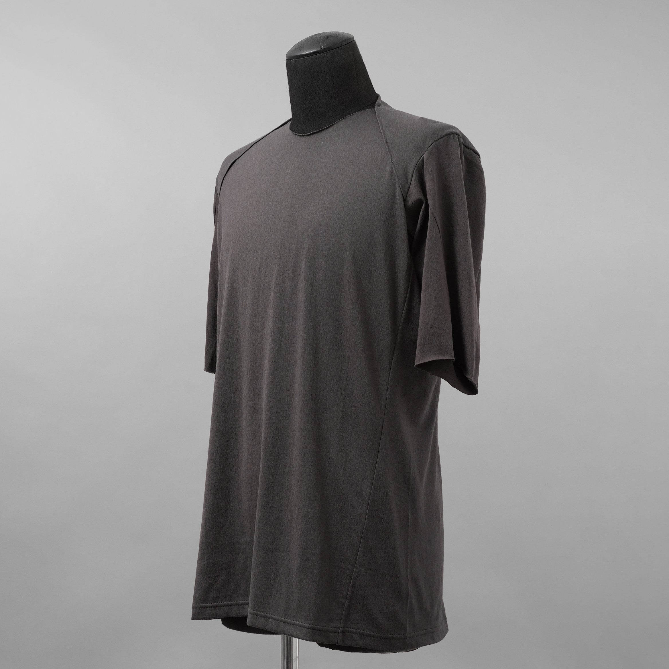 DEVOA デヴォア / 美品 23SS Half Sleeve Suvin Cotton Jersey 半袖Tシャツ / CSC-DSD1 / size 1 (CHARCORL)