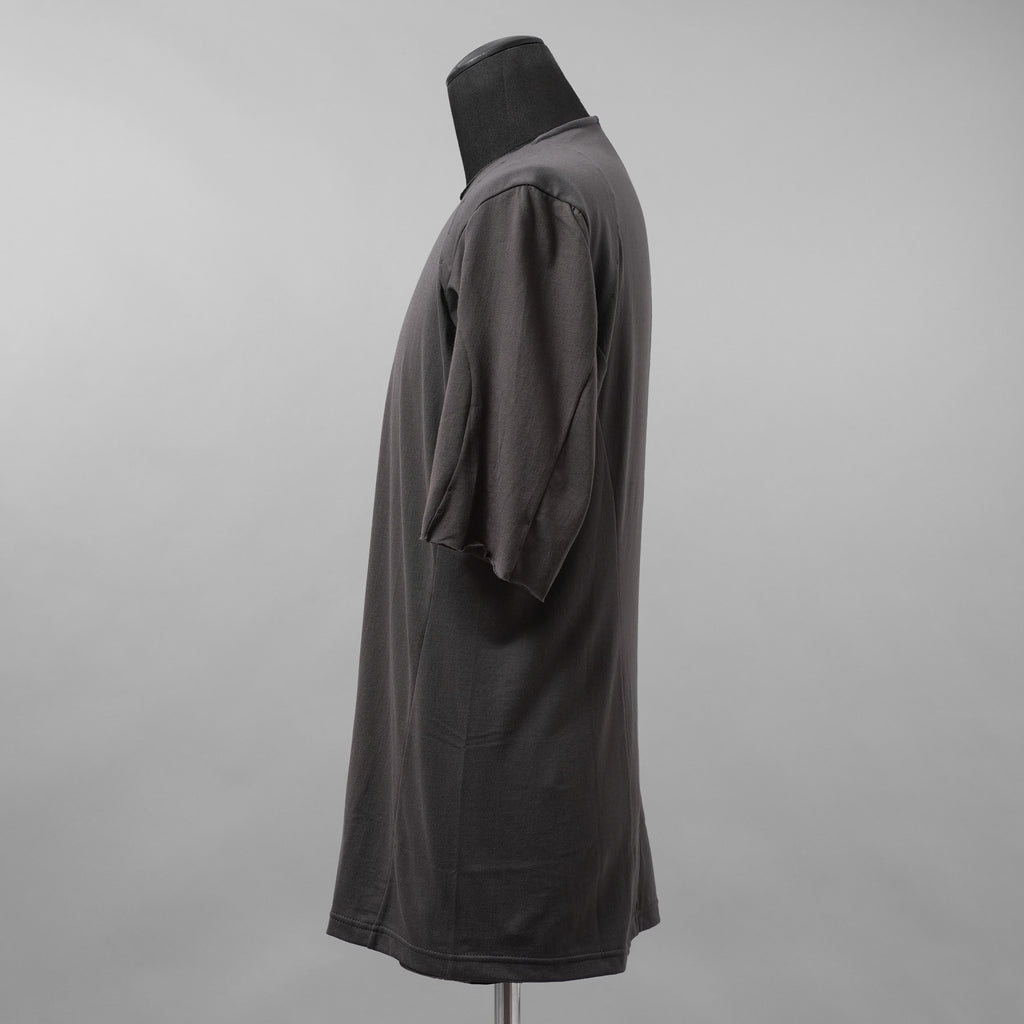 DEVOA デヴォア / 美品 23SS Half Sleeve Suvin Cotton Jersey 半袖Tシャツ / CSC-DSD1 / size 1 (CHARCORL)