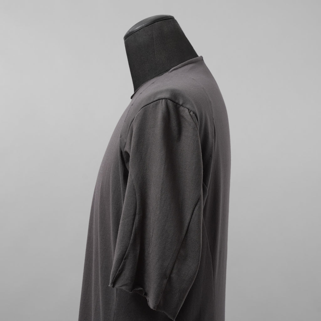 DEVOA デヴォア / 美品 23SS Half Sleeve Suvin Cotton Jersey 半袖Tシャツ / CSC-DSD1 / size 1 (CHARCORL)