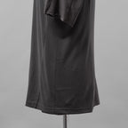 DEVOA デヴォア / 美品 23SS Half Sleeve Suvin Cotton Jersey 半袖Tシャツ / CSC-DSD1 / size 1 (CHARCORL)