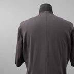 DEVOA デヴォア / 美品 23SS Half Sleeve Suvin Cotton Jersey 半袖Tシャツ / CSC-DSD1 / size 1 (CHARCORL)