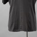 DEVOA デヴォア / 美品 23SS Half Sleeve Suvin Cotton Jersey 半袖Tシャツ / CSC-DSD1 / size 1 (CHARCORL)