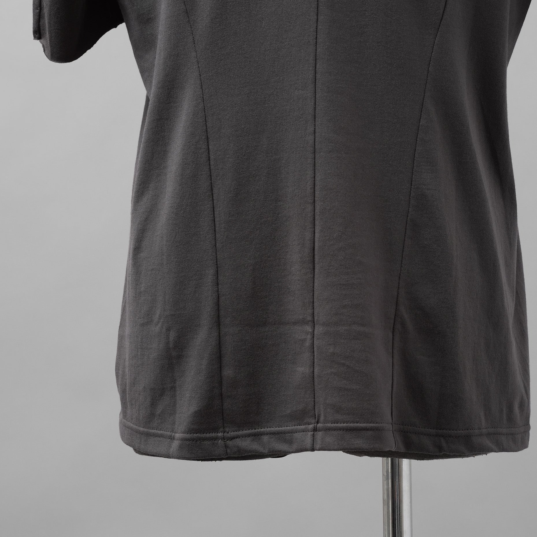 DEVOA デヴォア / 美品 23SS Half Sleeve Suvin Cotton Jersey 半袖Tシャツ / CSC-DSD1 / size 1 (CHARCORL)