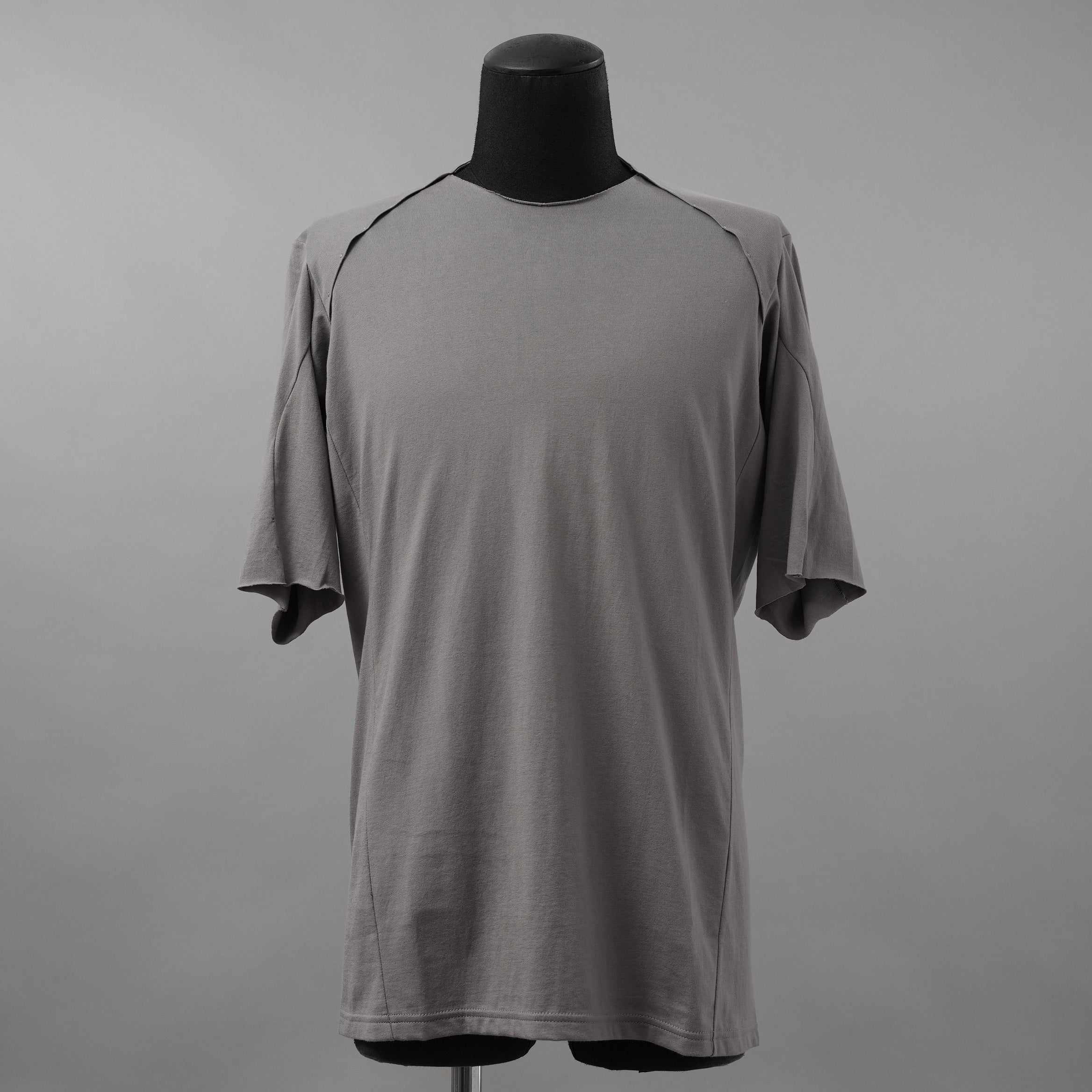 DEVOA デヴォア / 美品 23SS Half Sleeve Suvin Cotton Jersey 半袖Tシャツ / CSC-DSD1 / size 1 (STONEGRAY)