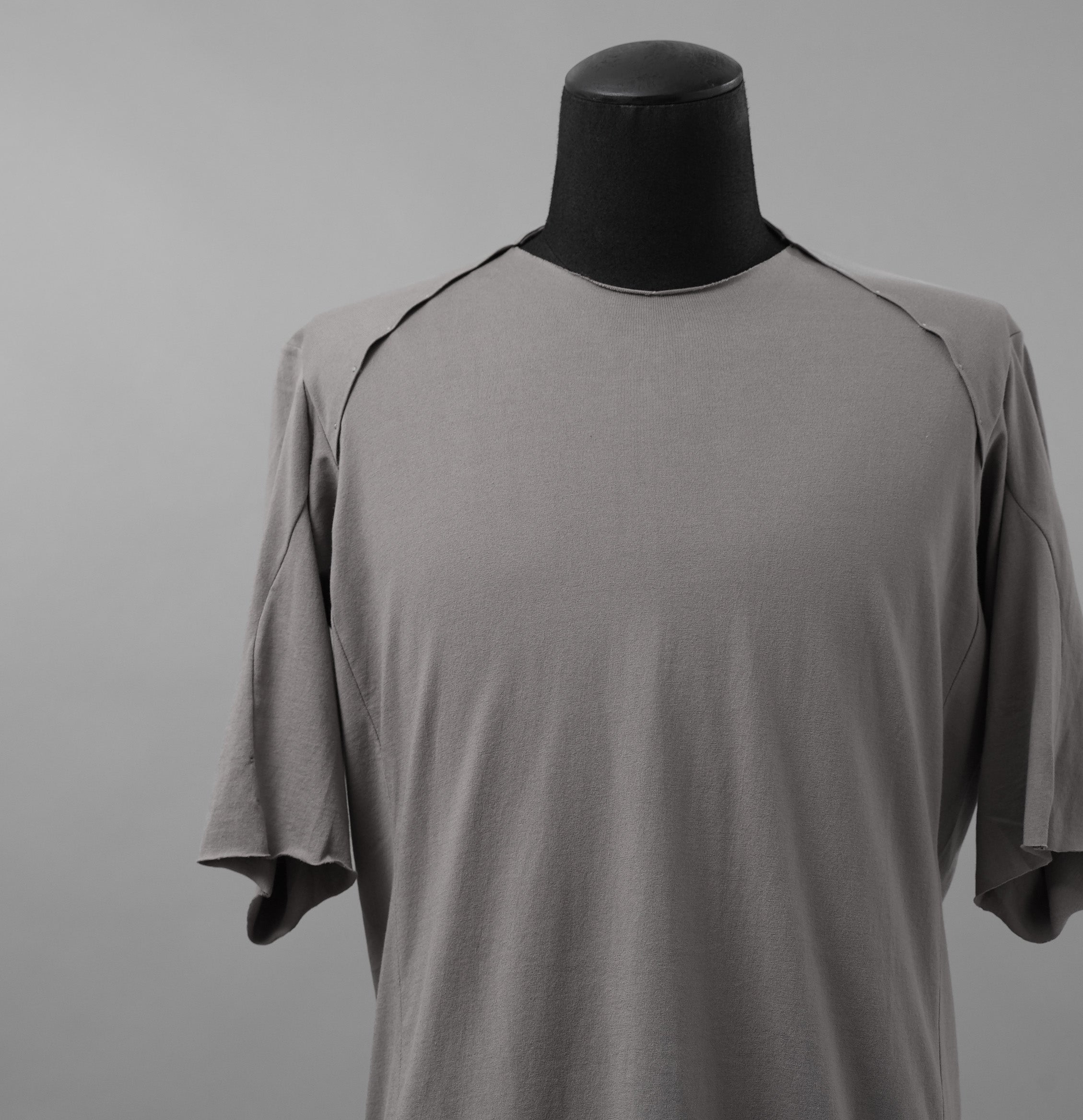 DEVOA デヴォア / 美品 23SS Half Sleeve Suvin Cotton Jersey 半袖Tシャツ / CSC-DSD1 / size 1 (STONEGRAY)