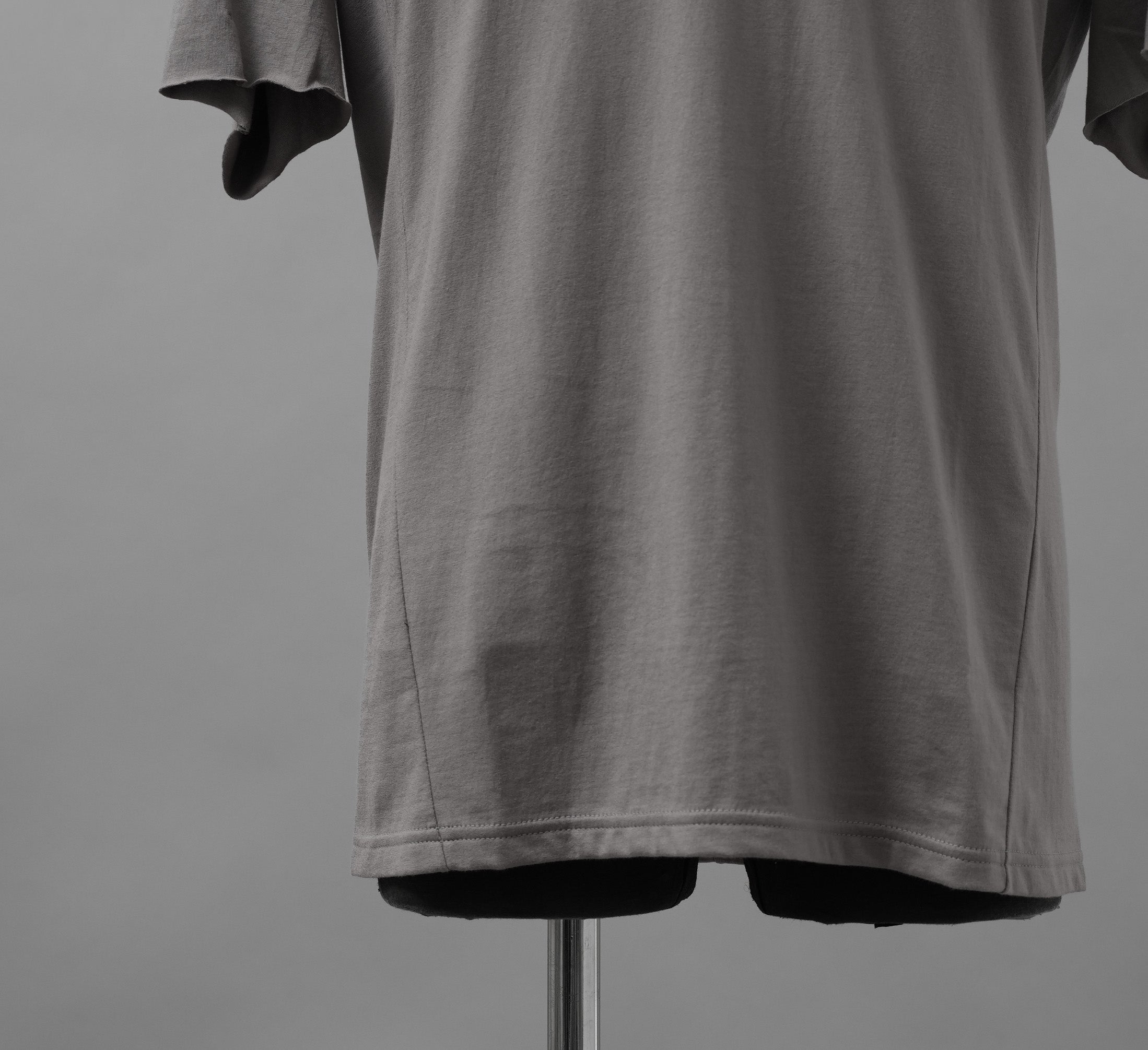DEVOA デヴォア / 美品 23SS Half Sleeve Suvin Cotton Jersey 半袖Tシャツ / CSC-DSD1 / size 1 (STONEGRAY)