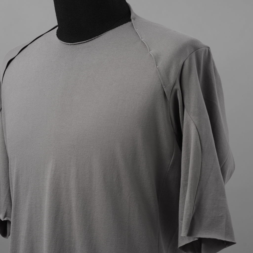 DEVOA デヴォア / 美品 23SS Half Sleeve Suvin Cotton Jersey 半袖Tシャツ / CSC-DSD1 / size 1 (STONEGRAY)