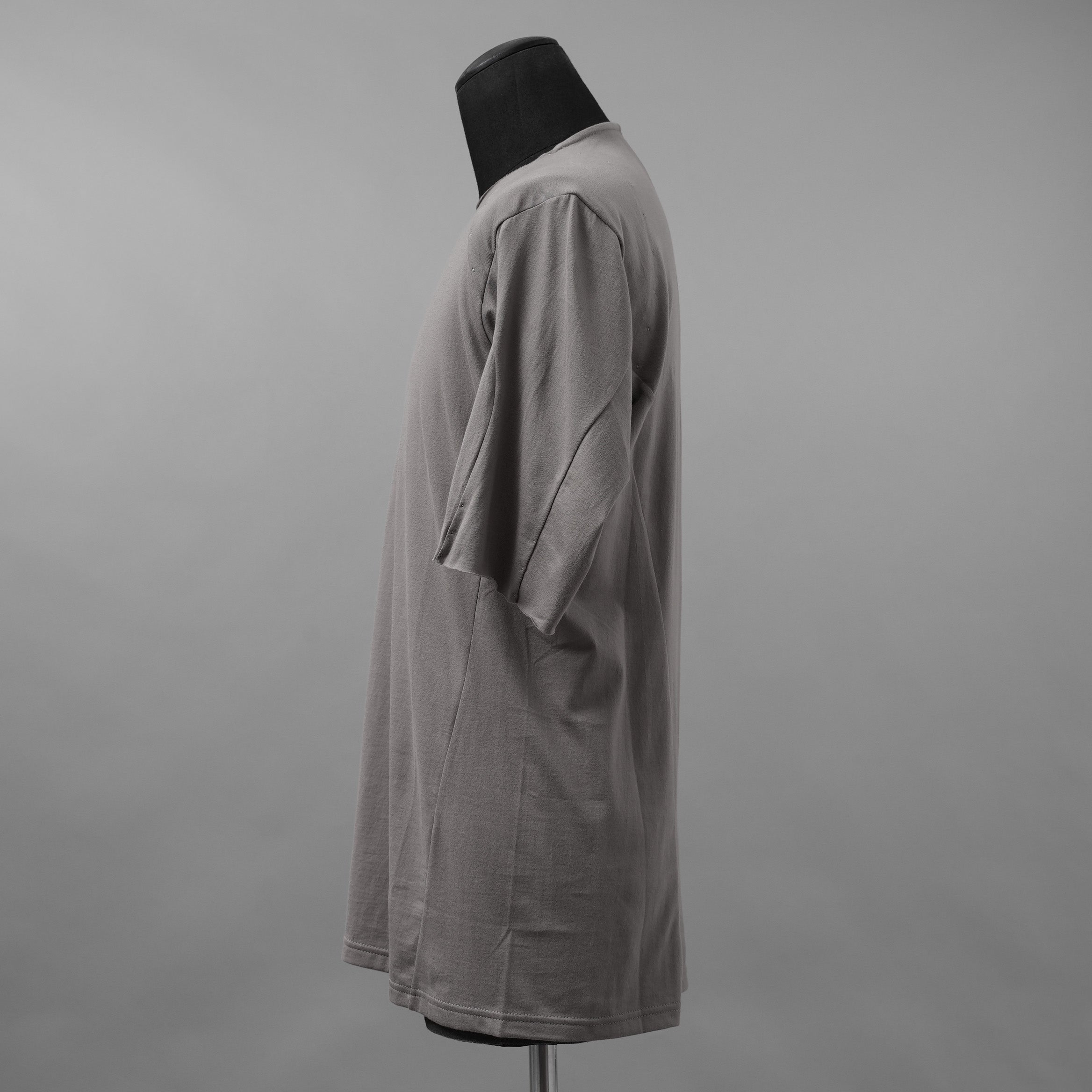 DEVOA デヴォア / 美品 23SS Half Sleeve Suvin Cotton Jersey 半袖Tシャツ / CSC-DSD1 / size 1 (STONEGRAY)
