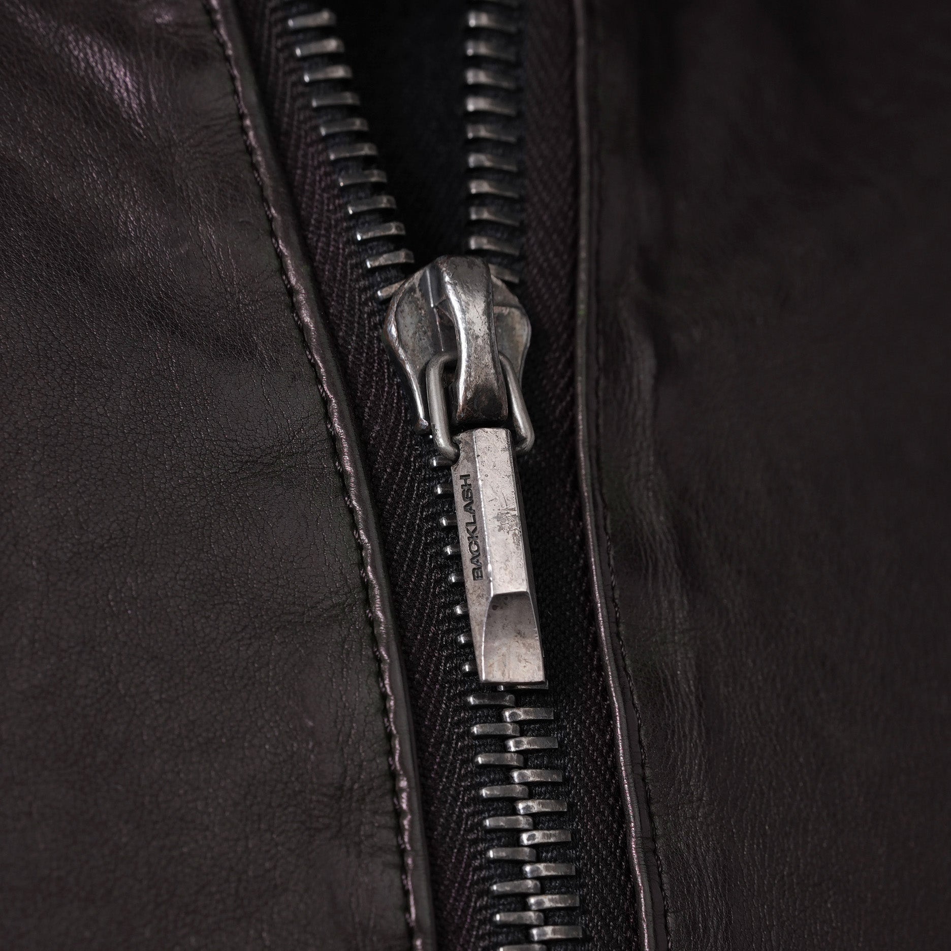 新品 ISAMUKATAYAMA BACKLASH The LINE イサムカタヤマ バックラッシュ / イタリーカーフ 製品染め 襟付きブルゾン T-148 / size M (DARK BROWN)
