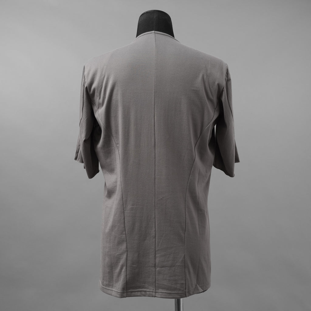 DEVOA デヴォア / 美品 23SS Half Sleeve Suvin Cotton Jersey 半袖Tシャツ / CSC-DSD1 / size 1 (STONEGRAY)