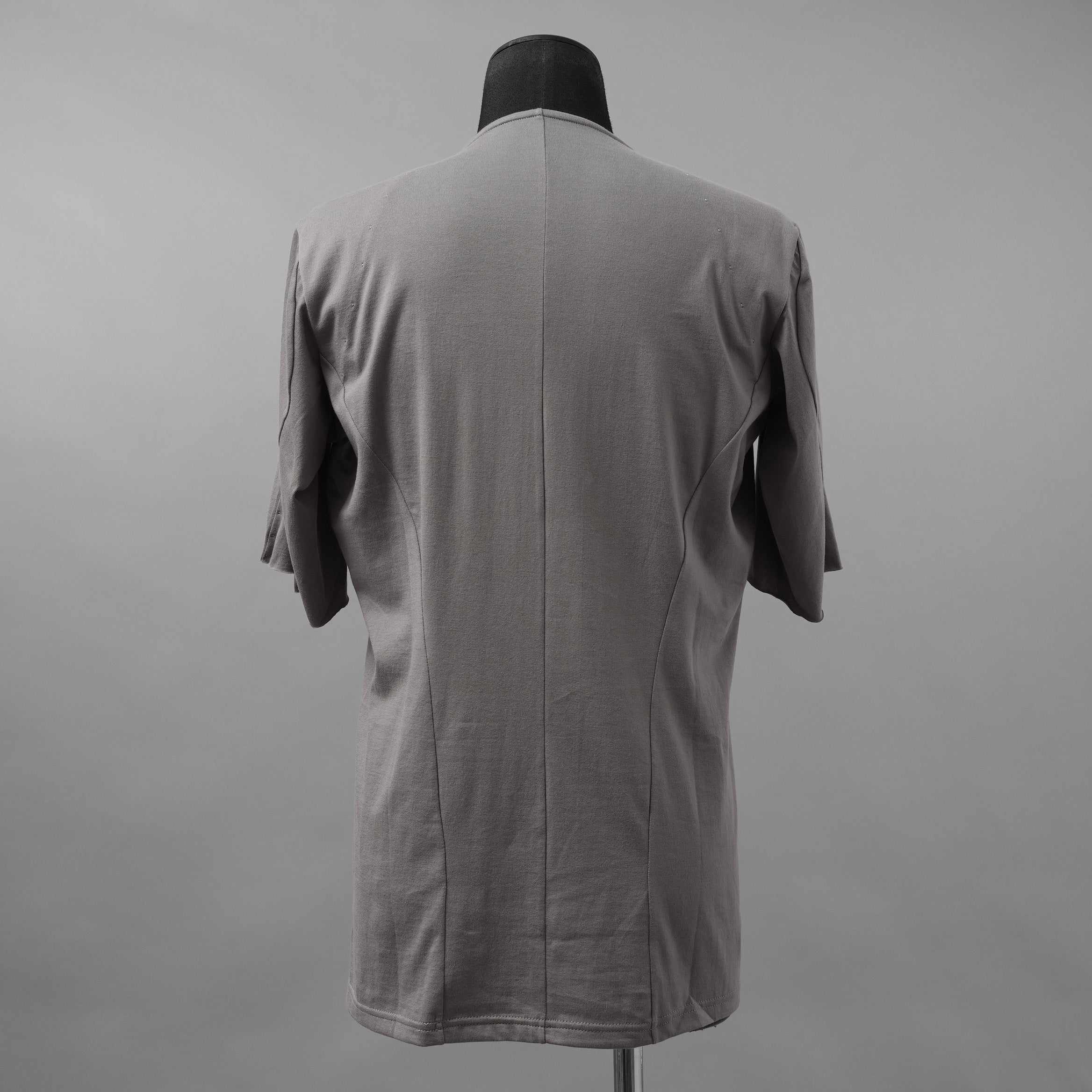 DEVOA デヴォア / 美品 23SS Half Sleeve Suvin Cotton Jersey 半袖Tシャツ / CSC-DSD1 / size 1 (STONEGRAY)