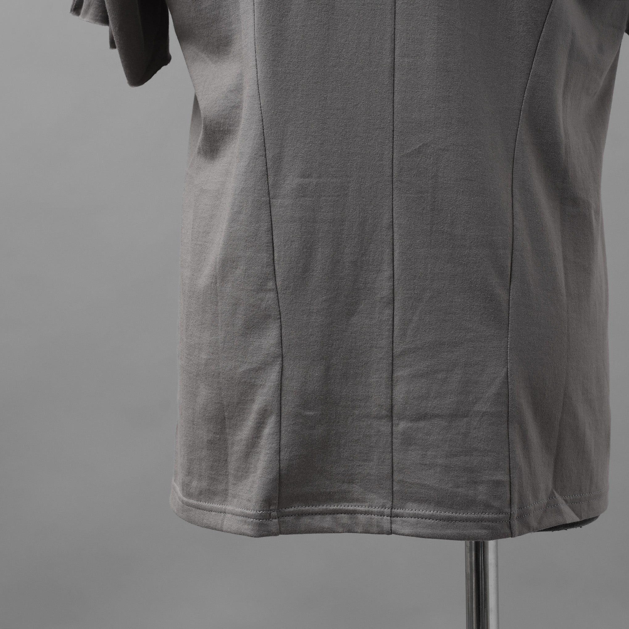 DEVOA デヴォア / 美品 23SS Half Sleeve Suvin Cotton Jersey 半袖Tシャツ / CSC-DSD1 / size 1 (STONEGRAY)