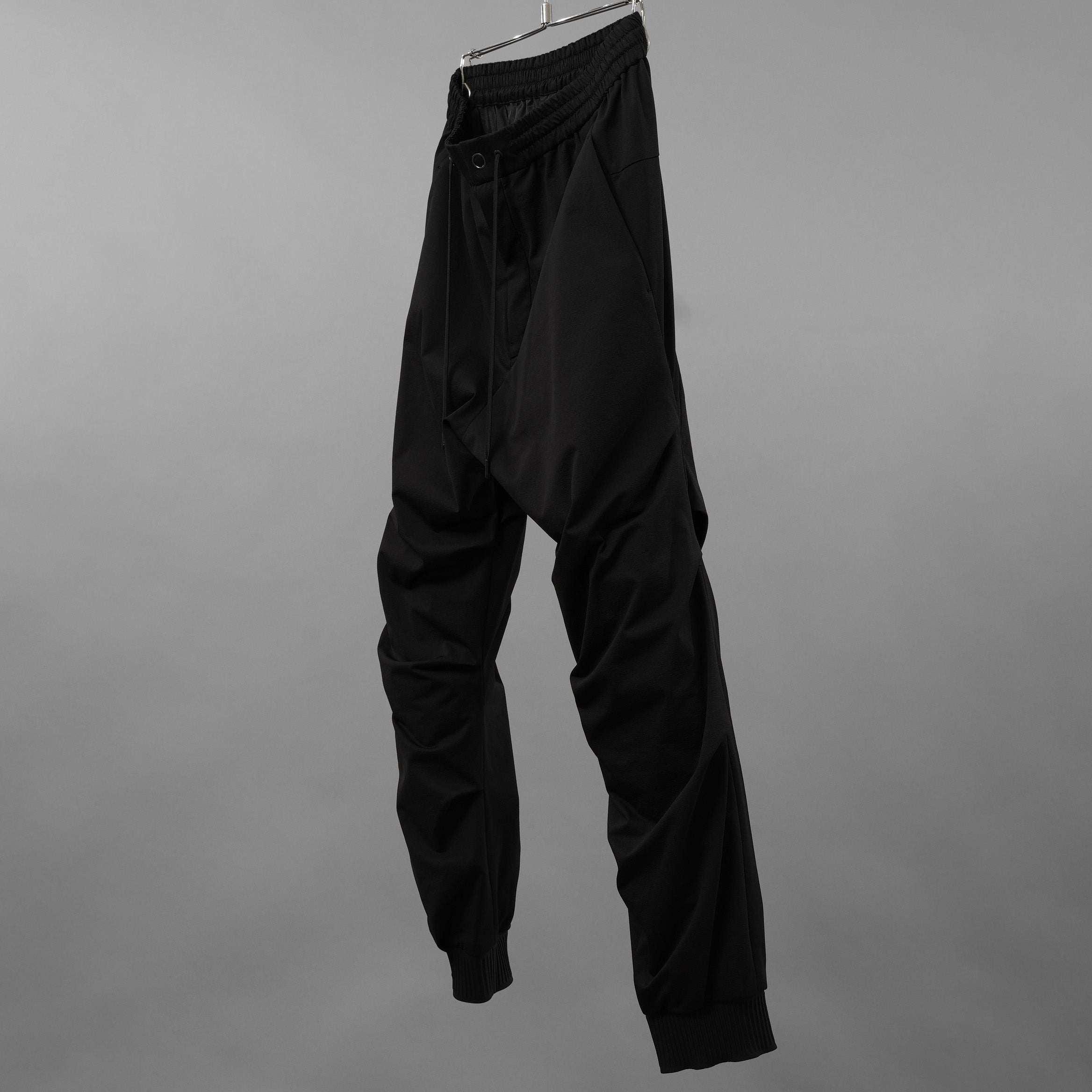 未使用 DEVOA デヴォア / 24SS water repellent ジョガーパンツ パンツ / PTY-TBTJ / size 2 (BLACK)