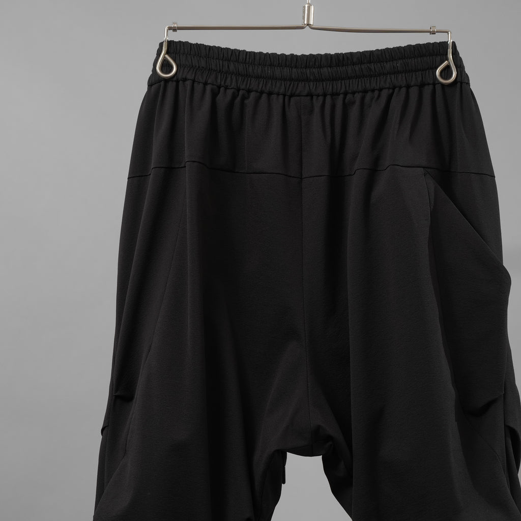 未使用 DEVOA デヴォア / 24SS water repellent ジョガーパンツ パンツ / PTY-TBTJ / size 2 (BLACK)