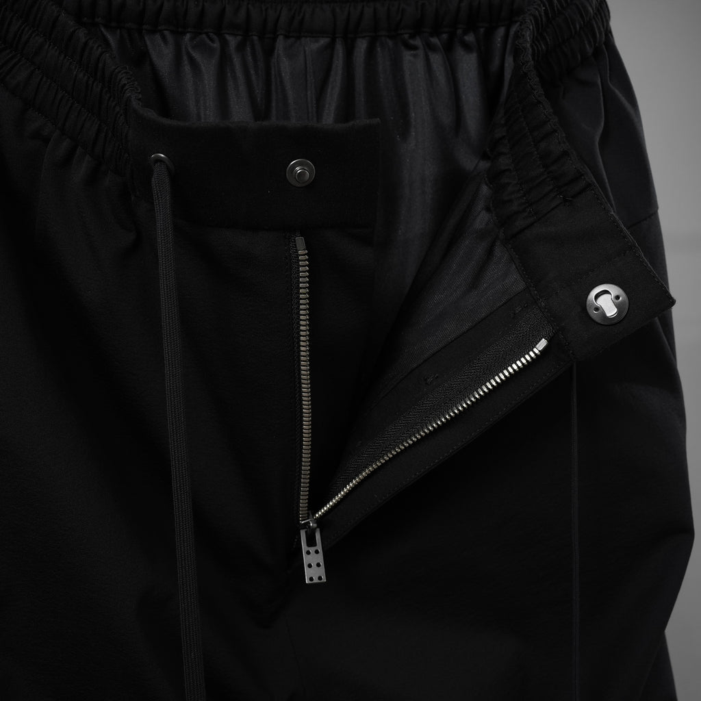 未使用 DEVOA デヴォア / 24SS water repellent ジョガーパンツ パンツ / PTY-TBTJ / size 2 (BLACK)