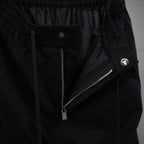 未使用 DEVOA デヴォア / 24SS water repellent ジョガーパンツ パンツ / PTY-TBTJ / size 2 (BLACK)