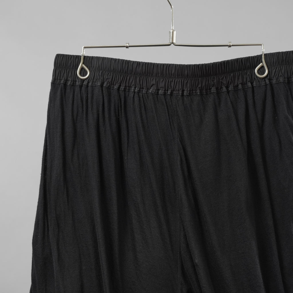 Rick Owens DRKSHDW ダークシャドウ / 25SS HOLLYWOOD DOUBLE LONG BOXERS  ダブル ロング ボクサーズ ショートパンツ / RR01E5304-UCDB / size 52 (BLACK)